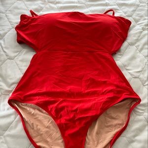 NWT: Tie-back one piece from J. Crew!